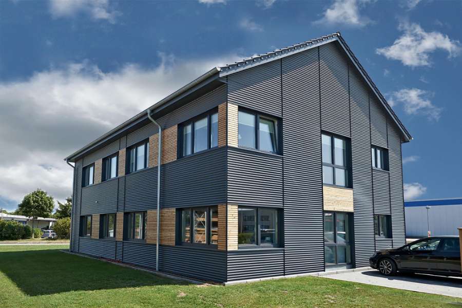 Verschiedene Materialien harmonieren gut miteinander